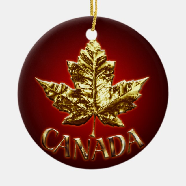 Décoration En Céramique Souvenirs et cadeaux du Canada (Devant)