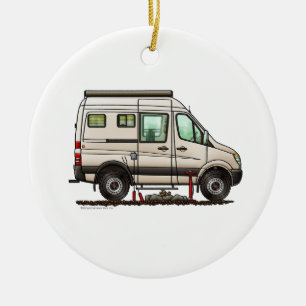 Décoration En Céramique Sprinter Camper Van RV heureux camper