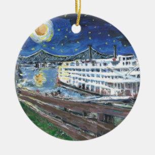 Décoration En Céramique Starry Night Mississippi Queen