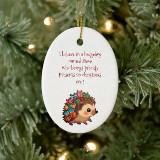 Décoration En Céramique Steve the Hedgehog – Funny Atheist 