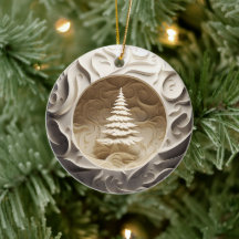 Style 3D hiver Arbre Noël