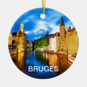 Décoration En Céramique Sunset à Bruges. Belgique