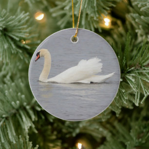 Décoration En Céramique Swan