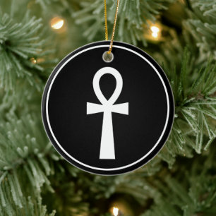 Décoration En Céramique Symbole égyptien d'Ankh