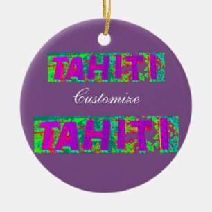 Décoration En Céramique Symbole Tahiti Thunder_Cove