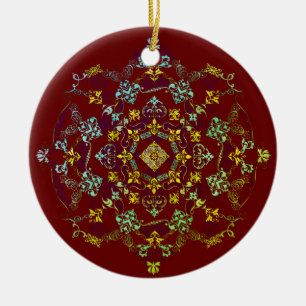 Décoration En Céramique Symmetric ornament