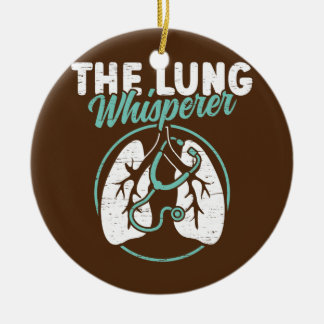 Décoration En Céramique Syndrome respiratoire du Lung Whisperer