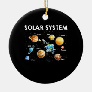 Décoration En Céramique Systèmes solaires Planètes Science Espace