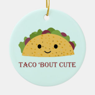 Décoration En Céramique Taco Bout Cute Kawaii Taco