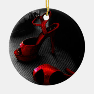 Décoration En Céramique Talons rouges