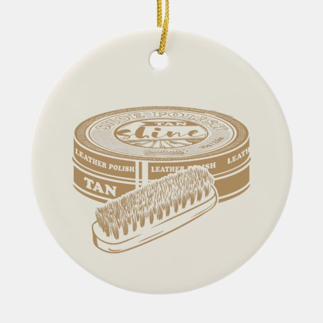 Décoration En Céramique Tan shoepoly (Devant)