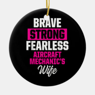 Décoration En Céramique Technicien mécanicien d'aéronef