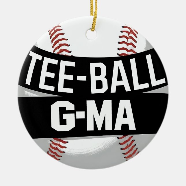 Décoration En Céramique Tee-Ball G-Ma Funny Teeball Grandma (Devant)