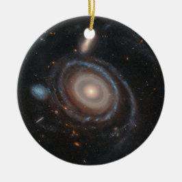 Décoration En Céramique Télescope spatial Hubble Bullseye Galaxy