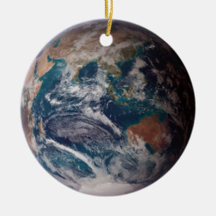 Décoration En Céramique Terre de marbre bleu (hémisphère oriental)