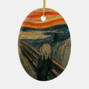 Décoration En Céramique The Scream - Edvard Munch