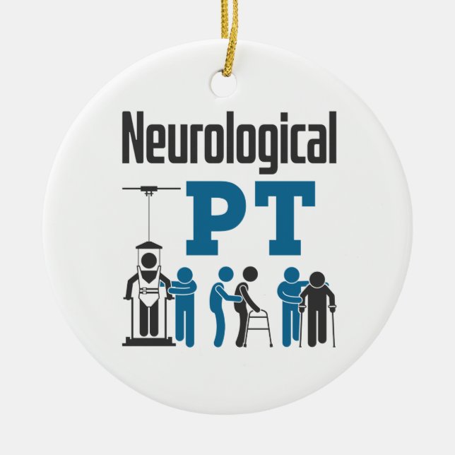 Décoration En Céramique Thérapie physique neurologique PT (Devant)