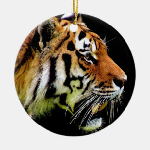 Décoration En Céramique Tigre - Oeuvre d'animaux sauvages