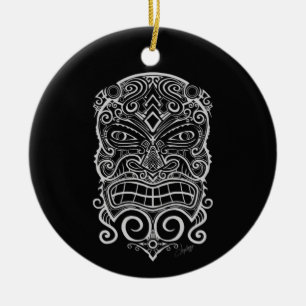 Décoration En Céramique Tiki mask