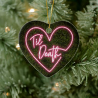 Til Death Neon Premier Noël Marié Engagé