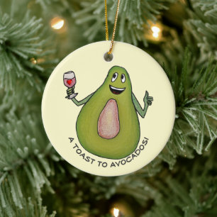 Décoration En Céramique Toast Avocado