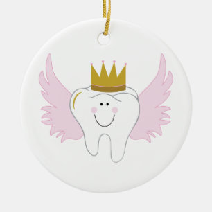 Décoration En Céramique Tooth Fairy