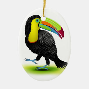 Décoration En Céramique Toucan
