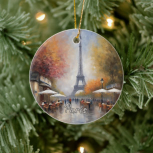 Décoration En Céramique Tour Eiffel Paris France