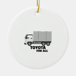 DÉCORATION EN CÉRAMIQUE TOYOTA POUR TOUS