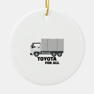 DÉCORATION EN CÉRAMIQUE TOYOTA POUR TOUS