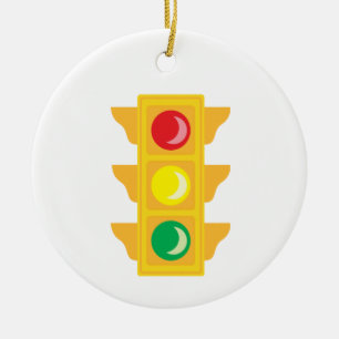 Décoration En Céramique Traffic Light