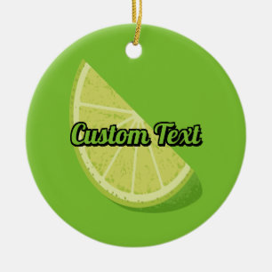 Décoration En Céramique Tranches de chaux