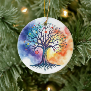 Décoration En Céramique Tree of Life