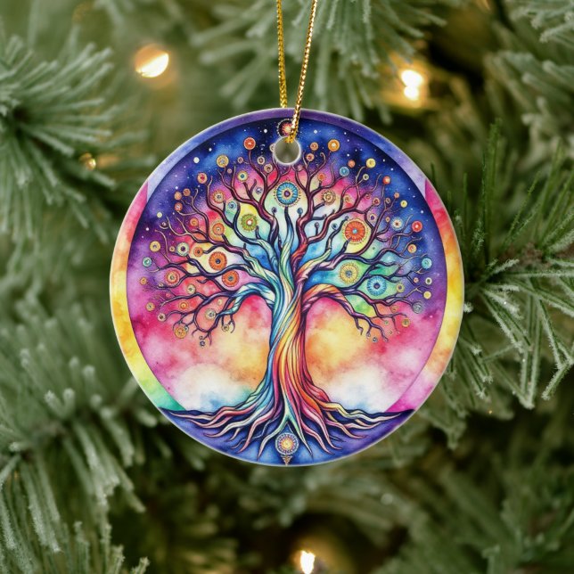Décoration En Céramique Tree of Life (Arbre)