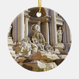 Décoration En Céramique Trevi fountain