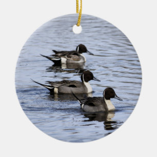 Décoration En Céramique Trio de canards à ongles