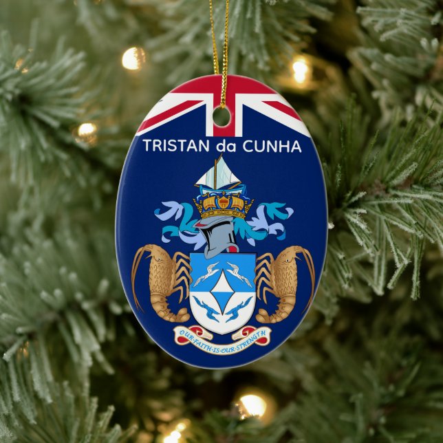 Décoration En Céramique Tristan da Cunha (Arbre)
