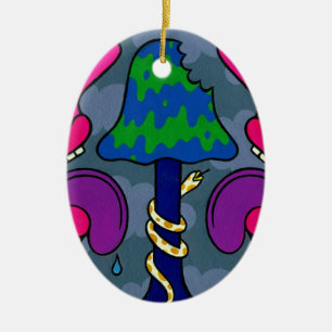 Décoration En Céramique Tristesse #2 de champignon