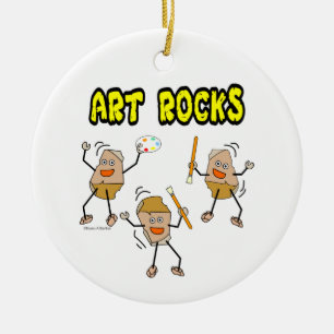 Décoration En Céramique Trois rochers d'art