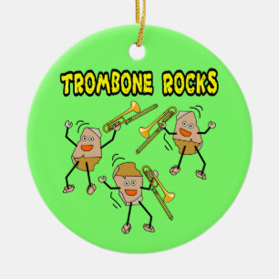 Décoration En Céramique Trombone Rocks