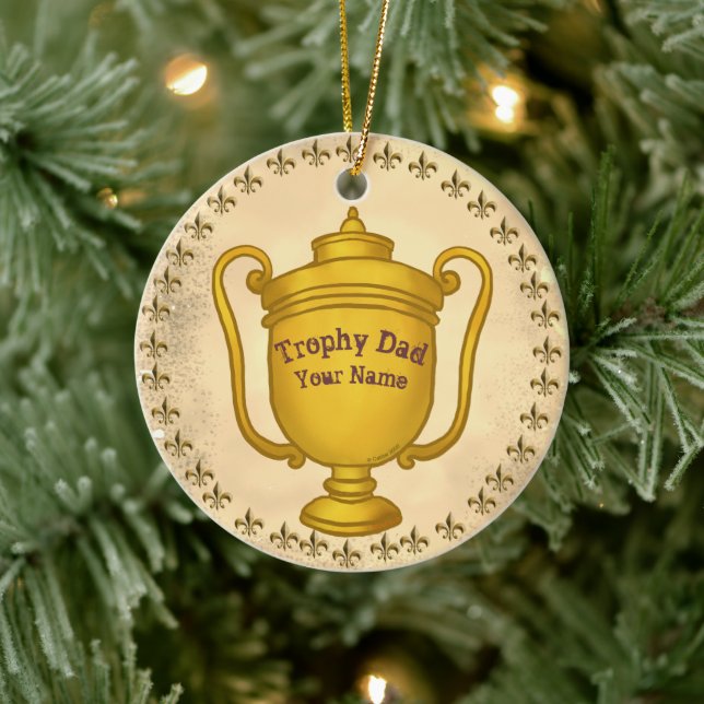 Décoration En Céramique Trophée papa (Arbre)