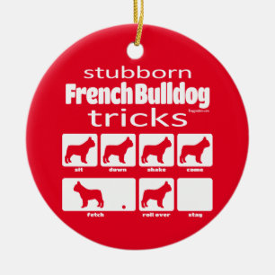 Décoration En Céramique Trucs de Bulldog Français