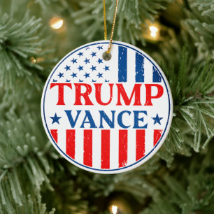 Décoration En Céramique Trump Vance