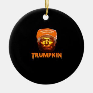 Décoration En Céramique Trumpkin Rendre Halloween grand à nouveau Sloth