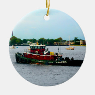 Décoration En Céramique Tugboat Norfolk VA