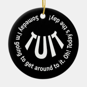 Décoration En Céramique TUIT ronde