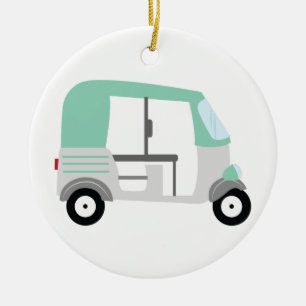 Décoration En Céramique Tuk Tuk