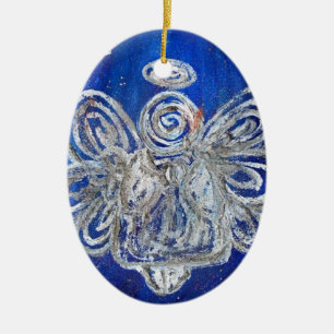 Décoration En Céramique Twinkle Angel Pendentif d'ornement de vacances
