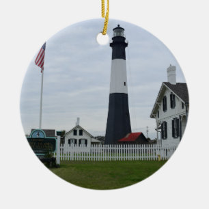 Décoration En Céramique Tybee Island Lighthouse