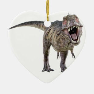Décoration En Céramique Tyrannosaurus Rex hurlant vers l'avant